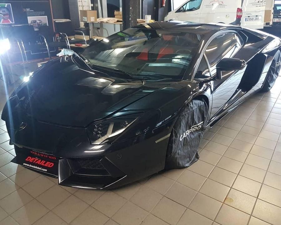 Correcció pintura Lamborghini 2. Knet detail